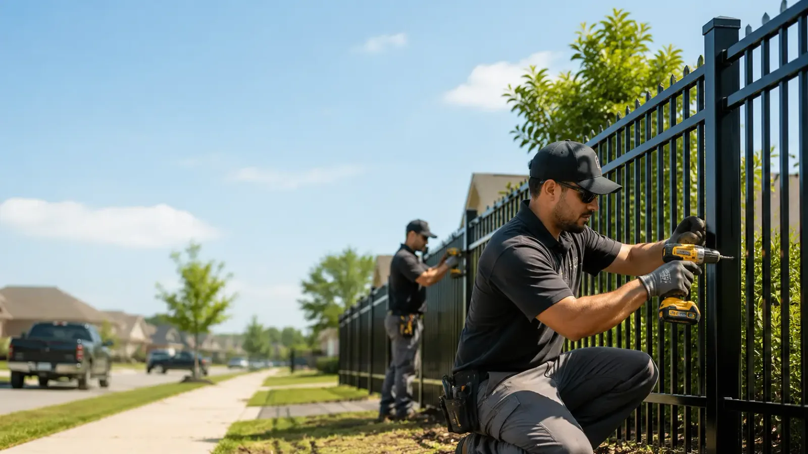 Metal Fence Installation in Conway, PA